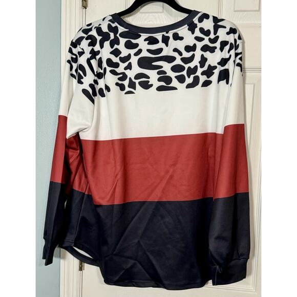 1XL Lot Of 4 Items, SHEIN Crv, Sweatshirts, Blouses, Polyester Blend, Breathable - Picture 11 of 14